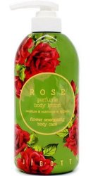 Jigott Парфюмированный лосьон для тела с экстрактом Розы Rose Parfume Body Lotion 500мл