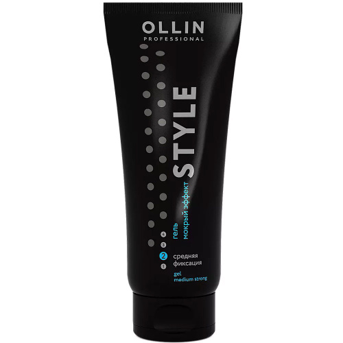 Ollin Professional Style Гель Мокрый эффект для волос Средней фиксация (2) 200мл