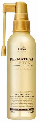 LADOR Dermatical Scalp Tonic Укрепляющий тоник для волос против выпадения 120мл