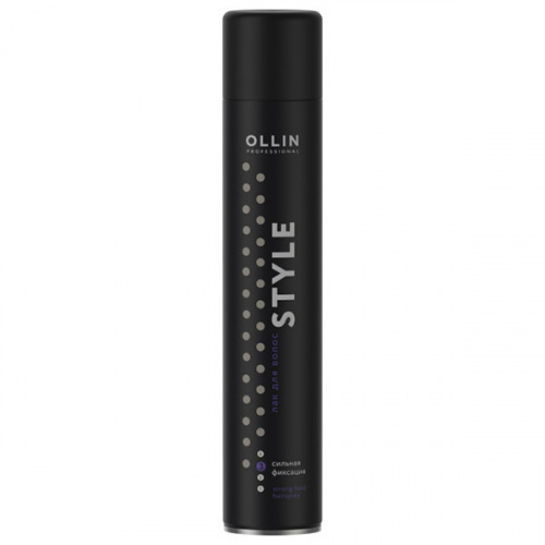 Ollin Professional Style Лак для волос Сильная фиксация Strong (3) 500мл