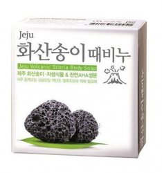MKH Мыло-скраб для тела с вулканической солью Jeju volcanic scoria body soap 100г