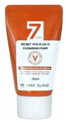 May Island Пенка для умывания Витаминная 7Days Secret Vita Plus-10 Cleansing Foam 30мл