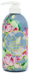 Jigott Парфюмированный лосьон для тела с экстрактом Лотоса Lotus Parfume Body Lotion 500мл