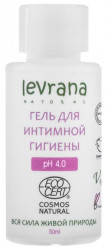 Levrana Гель для интимной гигиены Natural pH 4.0 50 мл