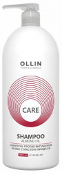 Ollin Professional Care Шампунь против выпадения волос с маслом миндаля 1000мл