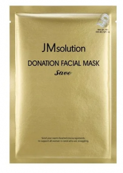 JMsolution Маска с Колоидным золотом и пептидами Donation Facial Mask 37мл