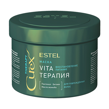 Estel Curex Vita Терапия Маска для волос Восстановление и питание 500мл