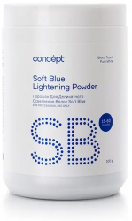 Concept Soft Blue Lightening Powder Порошок для деликатного осветления волос 500г
