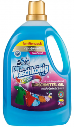 Der Waschkonig C.G. Color Гель для стирки Цветных тканей 3305мл