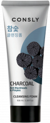 Consly Пенка для умывания против черных точек с Древесным углем 100мл Charcoal Cleansin Foam