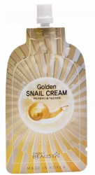 Beausta Крем Регенерирующий для лица с Муцином улитки 20мл Golden Snail Cream