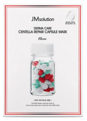 JMsolution Маска Успокаивающая с Центеллой Derma Care Centella Repair Capsule Mask 30мл
