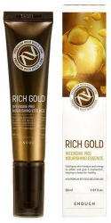 Enough Rich gold Эссенция для лица с золотом 30мл Intensive Pro Nourishing Ampoule