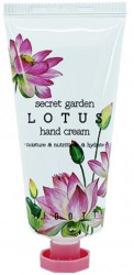 Jigott Крем для рук с экстрактом лотоса Secret Garden Lotus 100мл