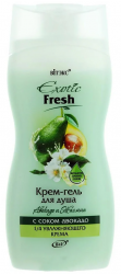 Витекс Exotic Fresh Крем-гель для душа Авокадо и Жасмин 515мл