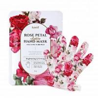 KOELF Маска-перчатки для рук Rose Petal Satin Hand Mask 