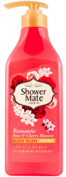 Shower Mate Гель для душа Роза и вишневый цвет 550мл