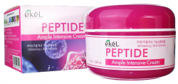 EKEL Ампульный крем с комплексом пептидов 100мл Peptide Ample Intensive Cream