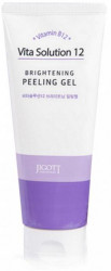 Jigott Vita Solution 12 Пилинг-гель Осветляющий Brightening Peeling Gel 180мл