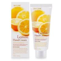 3W CLINIC Крем д/рук увлажняющий с экстрактом ЛИМОНА Lemon Hand Cream, 100 мл
