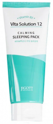 Jigott Vita Solution 12 Успокаивающая ночная маска для лица Calming Sleeping Pack 180мл