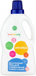 Freshbubble Экологичный гель для стирки белья Универсальный 1500мл