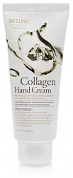 3W CLINIC Крем для рук увлажняющий с КОЛЛАГЕНОМ Collagen Hand Cream, 100 мл