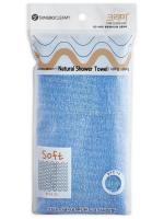 Clean&Beauty Мочалка для душа 28*100см Natural Shower Towel