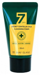 May Island Пенка для умывания с Центеллой 7Days Secret Centella Cica Cleansing Foam 30мл