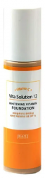 Jigott Vita Solution12 Тональная основа Whitening Vitamin Foundation 100мл тон №21