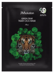 JMsolution Маска Регенерирующая с Центеллой Green Dear Tiger Cica Mask 30мл