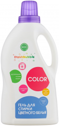 Freshbubble Экологичный гель для стирки Цветного белья 1500мл