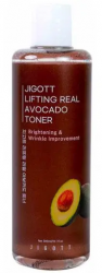 Jigott Антивозрастной тонер с экстрактом Авокадо 300мл Lifting Real Avocado Toner