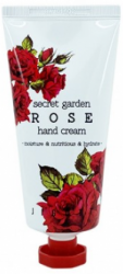 Jigott Крем для рук с экстрактом розы Secret Garden Rose 100мл