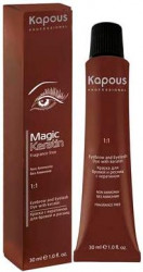 Kapous Professional Краска для бровей и ресниц Черная 30мл