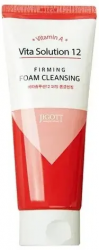 Jigott Vita Solution 12 Пенка для умывания Укрепляющая Firming Foam Cleansing 180мл