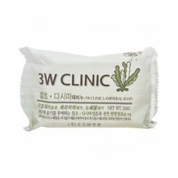 3W CLINIC Мыло Бурые водоросли для лица и тела 150г