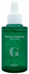 Jigott Сыворотка с Зелёным чаем 50мл Natural Green Tea Perfect Serum