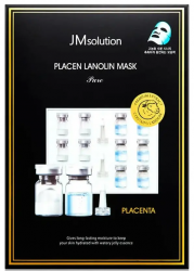 JMsolution Маска Антивозрастная плацентарная с Ланолином Placen Lanolin Mask 30мл