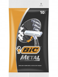 BIC Бритвенный станок Bic Metal с 1 лезвием 10шт