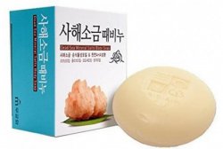 MKH Мыло-скраб для тела с солью мертвого моря Dead sea mineral salts body soap 100г