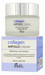 EKEL Ампульный крем с Коллагеном Collagen Ample Cream 50мл