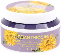 Jigott Крем для лица с экстрактом Хризантемы 100мл Chrysanthemum Flower Nourishing Cream