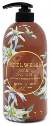 Jigott Парфюмированный гель для душа с экстрактом Эдельвейса Edelweiss Parfume Body Wash 750мл