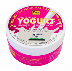 Yoko Скраб для тела солевой Йогурт и Молоко 380г