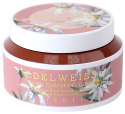 Jigott Крем для лица с экстрактом Эдельвейса 100мл Edelweiss Flower Hydration Cream
