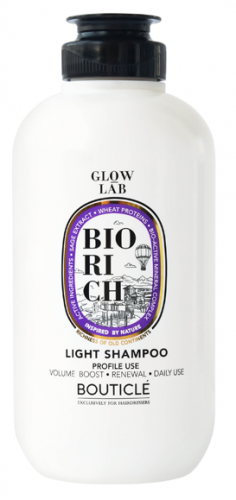 Bouticle Glow Lab Bio Rich Шампунь для поддержания объема волос 250мл