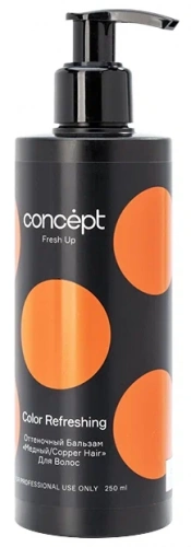 Concept Fresh up Оттеночный бальзам для волос Медный 250мл