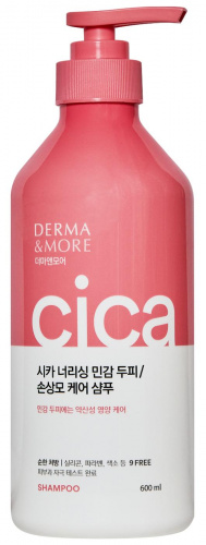 Derma&More Шампунь для волос Питание 600мл