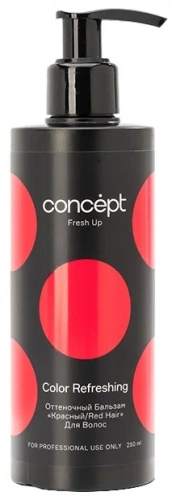 Concept Fresh up Оттеночный бальзам для волос Красный 250мл